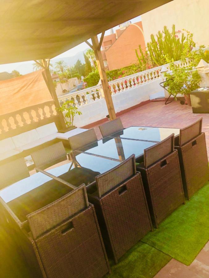 Gran Casa Con Terraza A 3 Min Playa Con Wifi - Rodeada De Servicios Roquetas de Mar Dış mekan fotoğraf