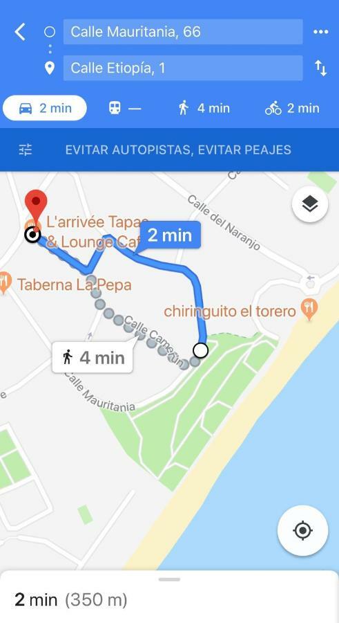 Gran Casa Con Terraza A 3 Min Playa Con Wifi - Rodeada De Servicios Roquetas de Mar Dış mekan fotoğraf